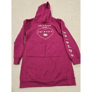 Girls FRIENDS purple hoodie size 10